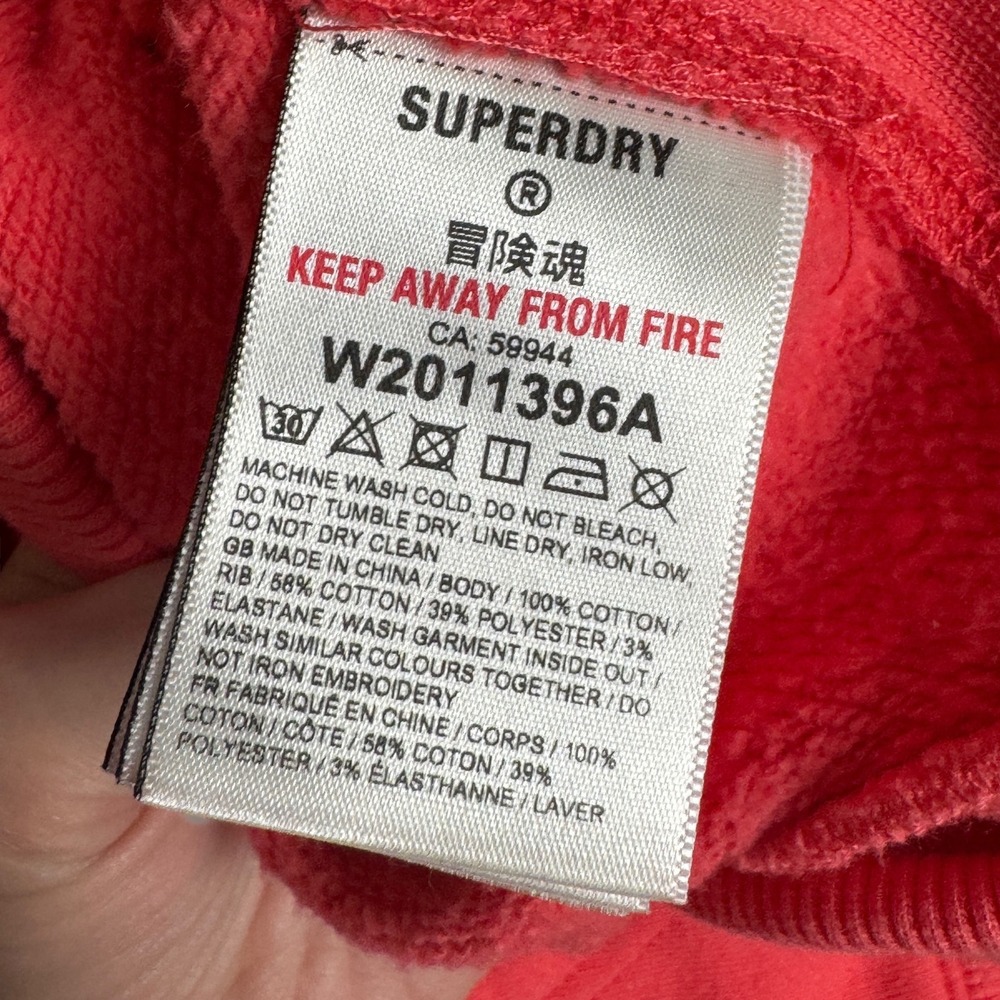 Superdry Pink Code Applique Oversized Hoodie Logo… - image 4